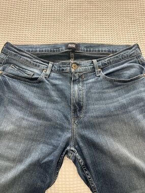 PAIGE Federal Skinny Jeans in Medium Blue Wash